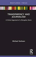 Transparency and Journalism