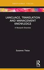 Language, Translation and Management Knowledge