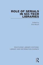 Role of Serials in Sci-Tech Libraries