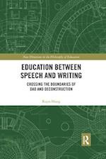 Education between Speech and Writing
