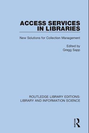 Access Services in Libraries