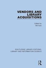 Vendors And Library Acquisitions