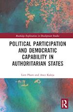 Political Participation and Democratic Capability in Authoritarian States
