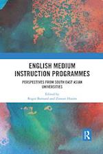 English Medium Instruction Programmes