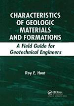 Characteristics of Geologic Materials and Formations