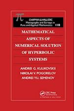 Mathematical Aspects of Numerical Solution of Hyperbolic Systems