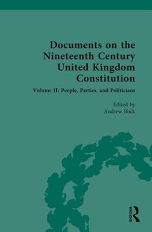 Documents on the Nineteenth Century United Kingdom Constitution