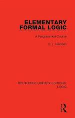 Elementary Formal Logic