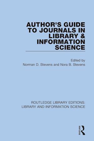 Author's Guide to Journals in Library & Information Science