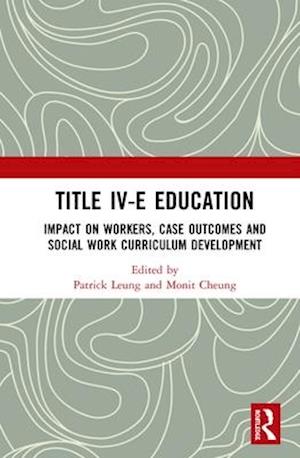 Title IV-E Child Welfare Education