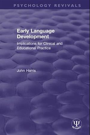 Early Language Development