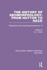 The History of Geomorphology