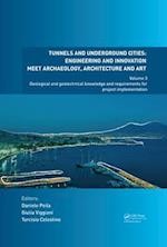Tunnels and Underground Cities: Engineering and Innovation meet Archaeology, Architecture and Art