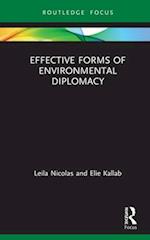 Effective Forms of Environmental Diplomacy