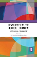 New Frontiers for College Education