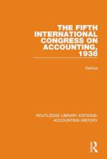 The Fifth International Congress on Accounting, 1938