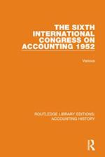 The Sixth International Congress on Accounting 1952