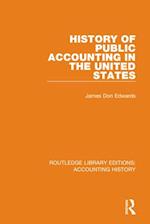 History of Public Accounting in the United States