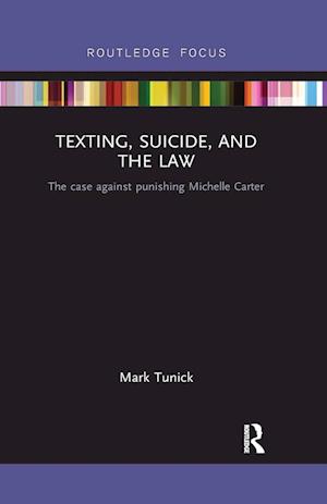 Texting, Suicide, and the Law