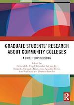 Graduate Students’ Research about Community Colleges
