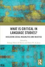 What Is Critical in Language Studies