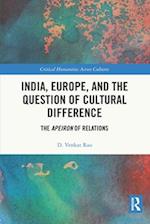 India, Europe and the Question of Cultural Difference