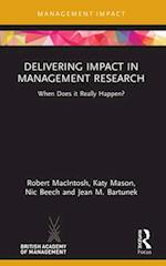 Delivering Impact in Management Research