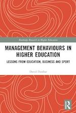 Management Behaviours in Higher Education