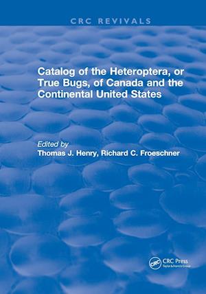 Catalog of the Heteroptera or True Bugs, of Canada and the Continental United States