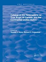 Catalog of the Heteroptera or True Bugs, of Canada and the Continental United States