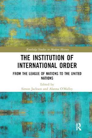 The Institution of International Order