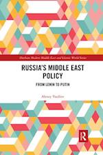 Russia's Middle East Policy