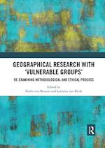 Geographical Research with 'Vulnerable Groups'