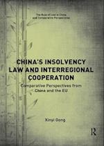 China’s Insolvency Law and Interregional Cooperation