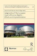 Judgments of the European Court of Human Rights - Effects and Implementation