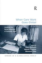 When Care Work Goes Global