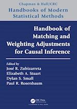 Handbook of Matching and Weighting Adjustments for Causal Inference