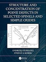 Structure and Concentration of Point Defects in Selected Spinels and Simple Oxides