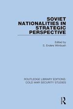 Soviet Nationalities in Strategic Perspective