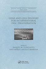 Gene and Cell Delivery for Intervertebral Disc Degeneration