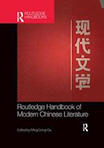 Routledge Handbook of Modern Chinese Literature