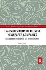 Transformation of Chinese Newspaper Companies