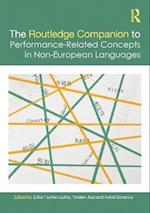 The Routlegde Companion of Performance-related Concepts in Non-European Languages