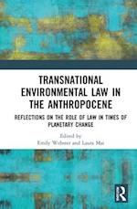 Transnational Environmental Law in the Anthropocene