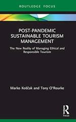 Post-Pandemic Sustainable Tourism Management