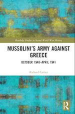 Mussolini’s Army against Greece
