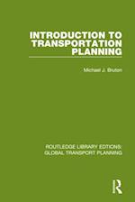 Introduction to Transportation Planning