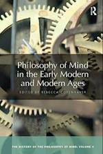 Philosophy of Mind in the Early Modern and Modern Ages