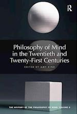 Philosophy of Mind in the Twentieth and Twenty-First Centuries