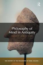Philosophy of Mind in Antiquity